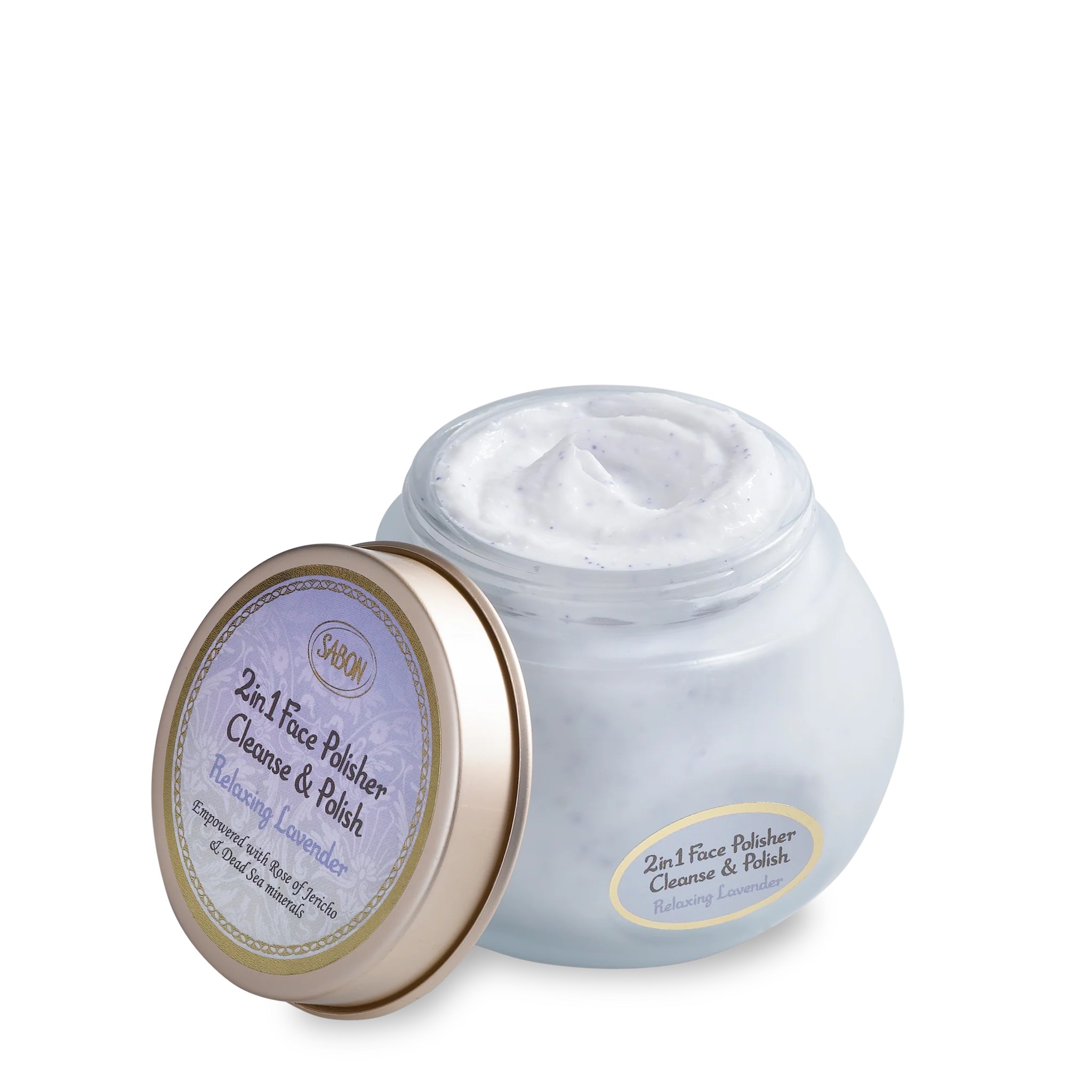 2 in 1 Face Polisher Lavender 6.7oz (200mL) - Image 4