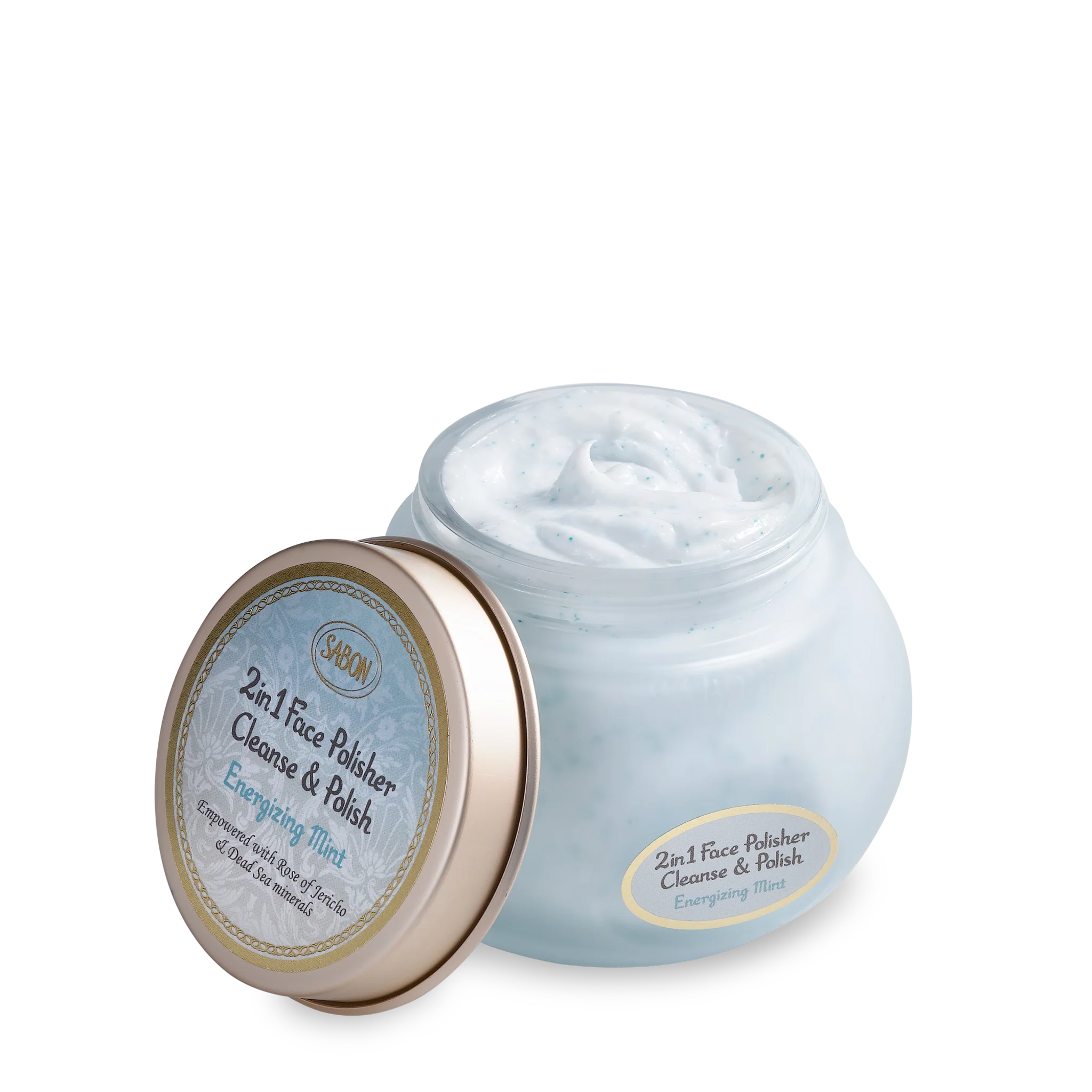 2 in 1 Face Polisher Mint 6.7oz (200mL) - Image 3