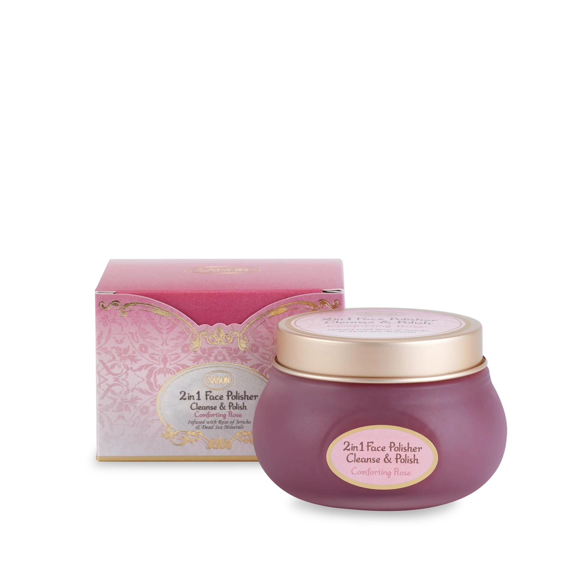 2 in 1 Gelée Face Polisher Comforting Rose 4.2oz (125mL) - Image 3