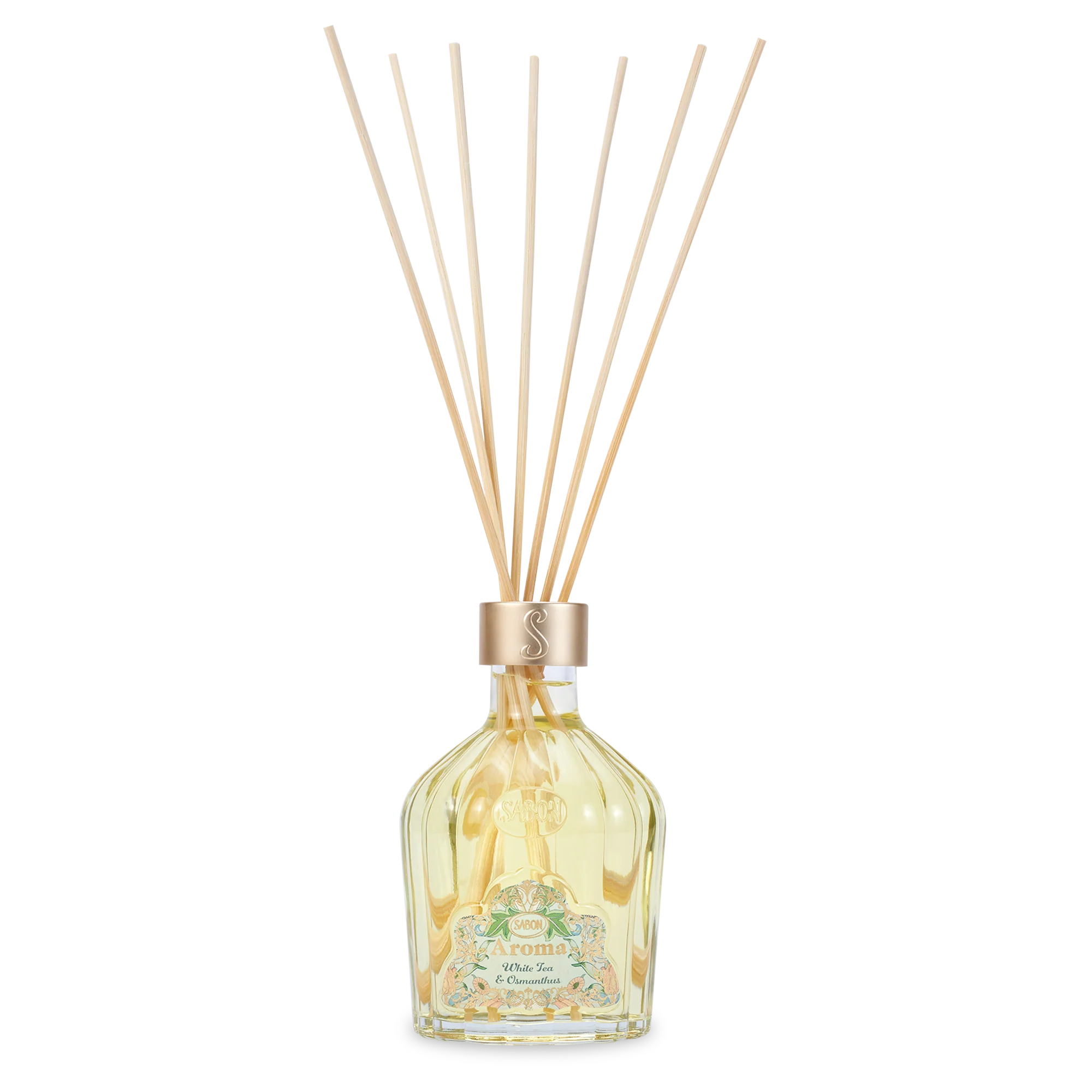 Aroma Reed Diffuser White Tea & Osmanthus 8.3oz (245mL) - Image 3