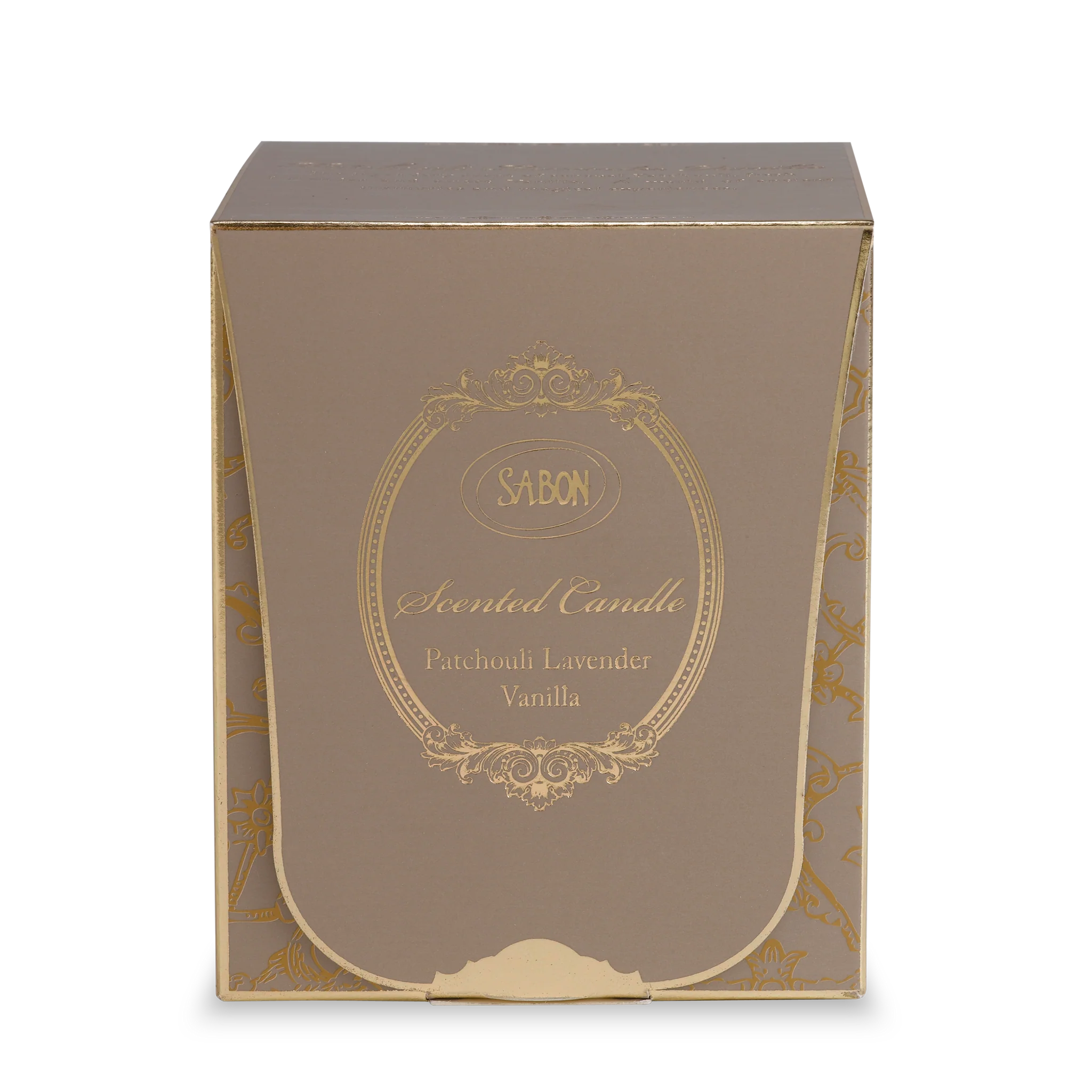 Glass Candle Patchouli Lavender Vanilla Large - Image 3