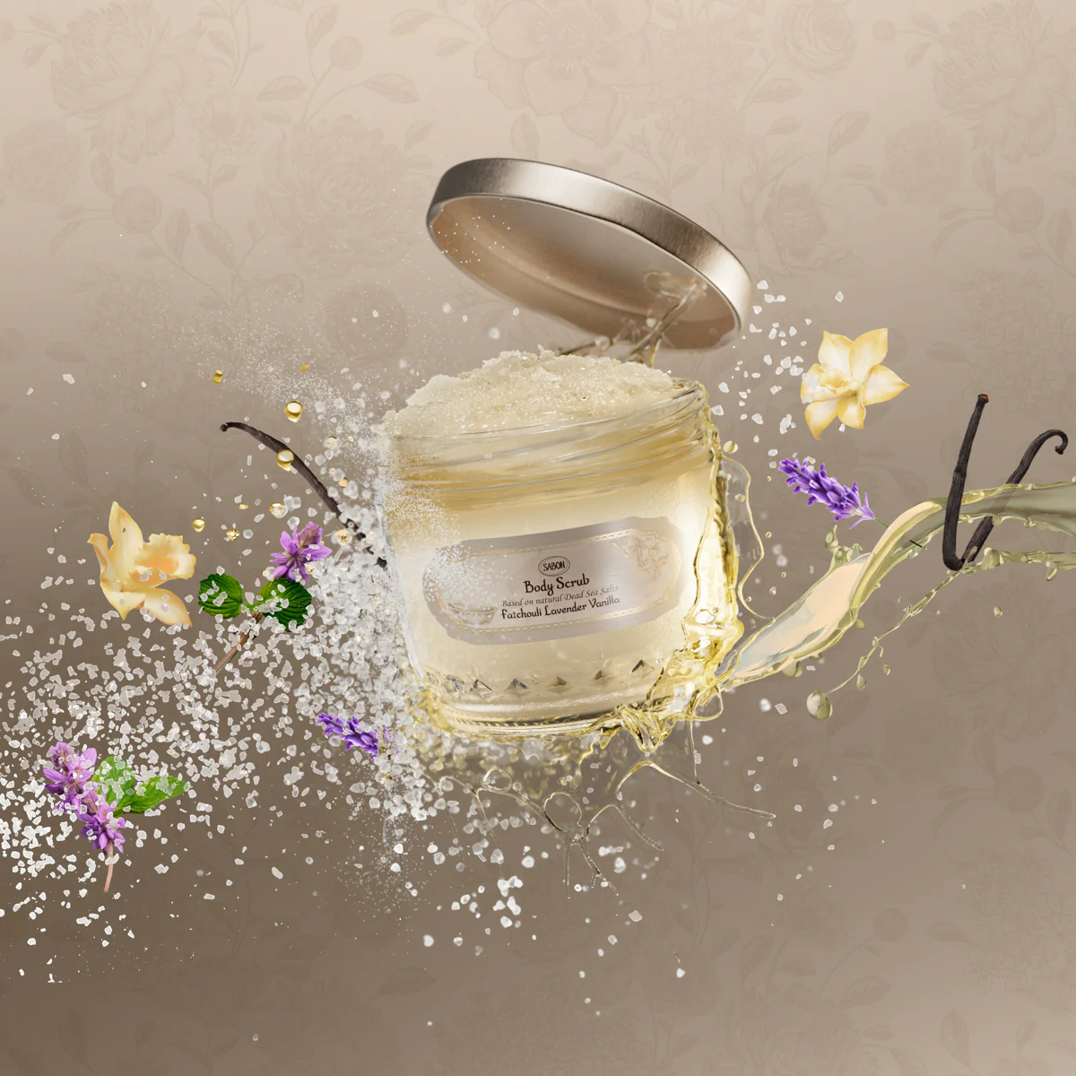 Next Generation Body Scrub Patchouli Lavender Vanilla 21.2oz (600g) - Image 8