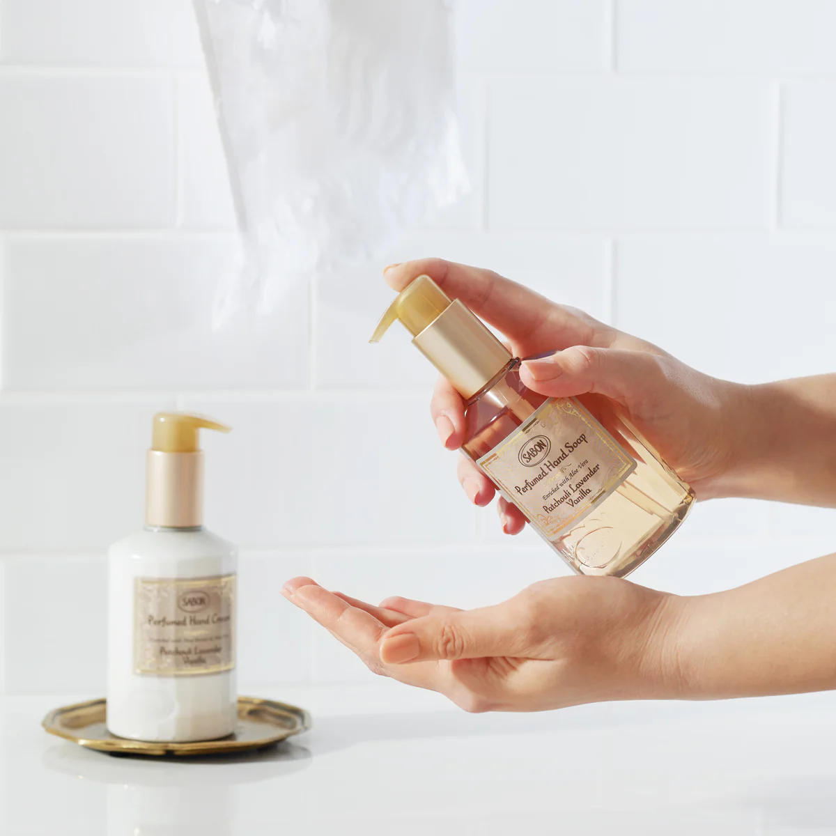 Perfumed Hand Soap Patchouli Lavender Vanilla 200mL - Image 3