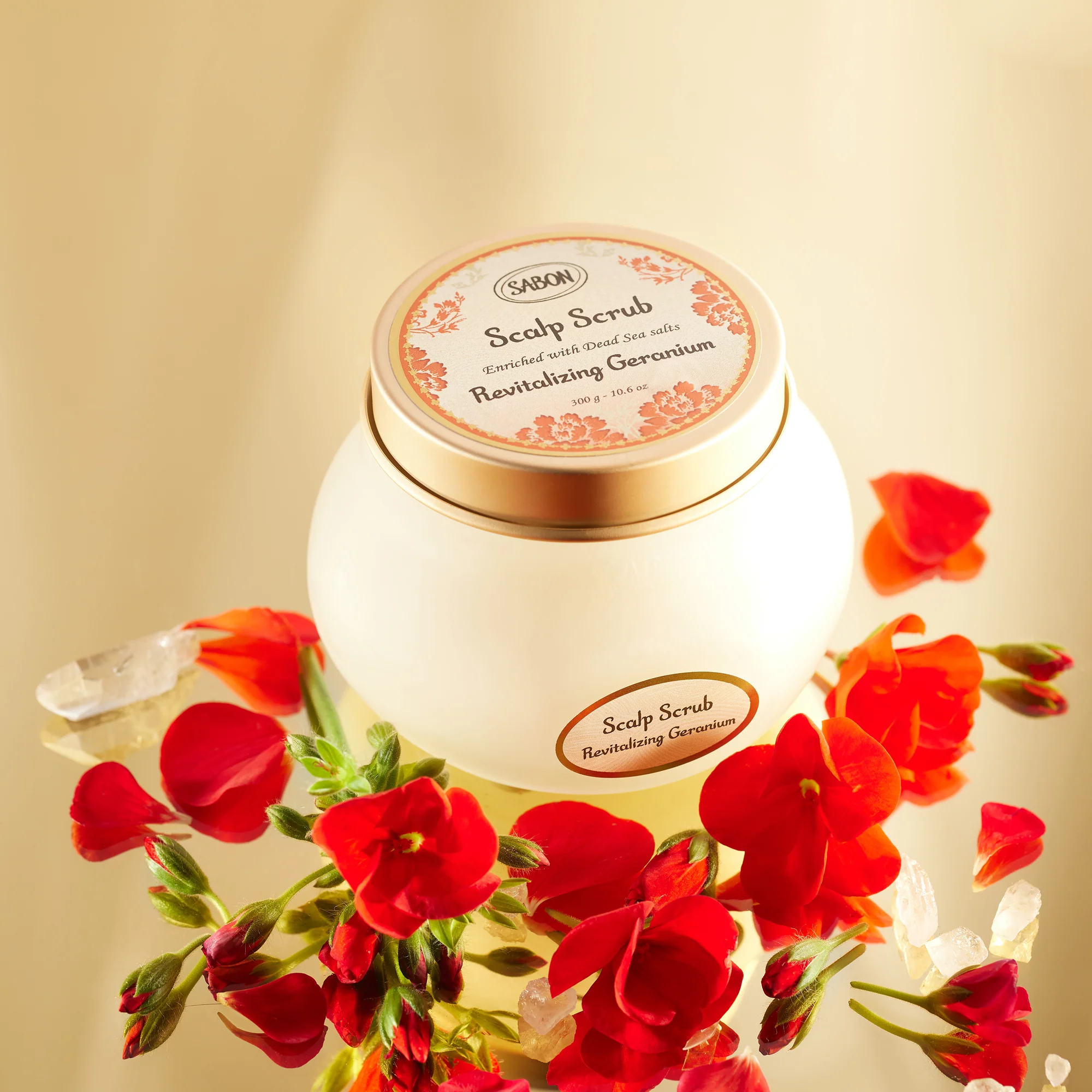 Scalp Scrub Energizing Geranium 300g - Image 4