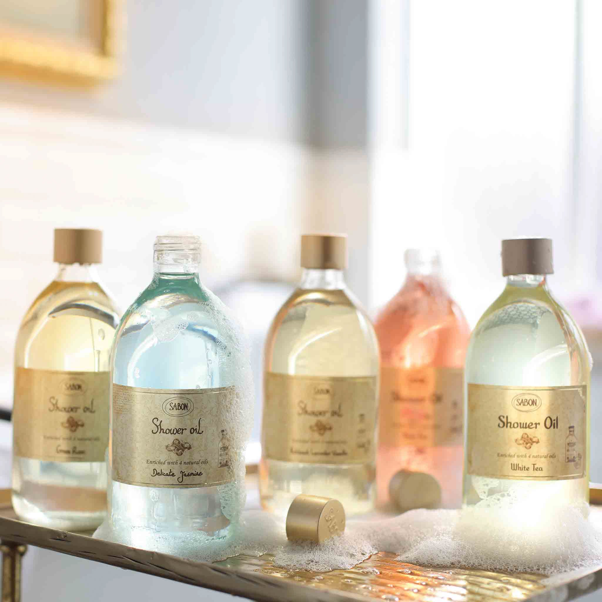 Shower Oil Rose Tea 17.5 oz (500mL) - Image 3