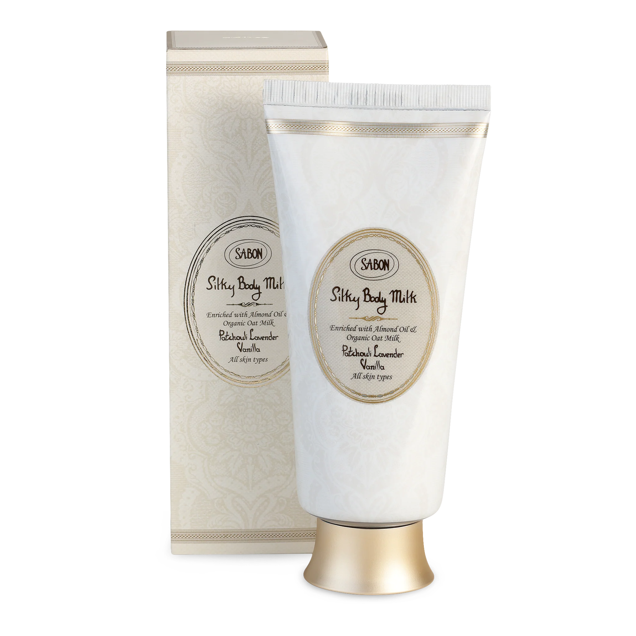 Silky Body Milk Patchouli Lavender Vanilla 7oz (200mL) - Image 3